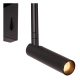 FINAN - Kinkiet - LED - 1x6W+1x3W 2700K - Z punktem ładowania USB - Czarny 68210/09/30 Lucide